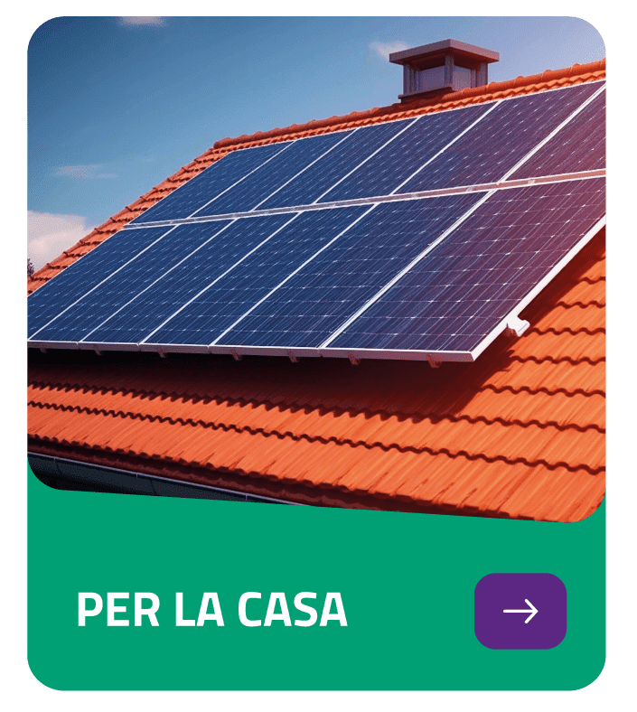Impianto fotovoltaico per la casa