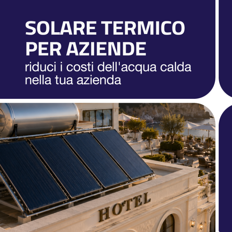 Solare termico per aziende