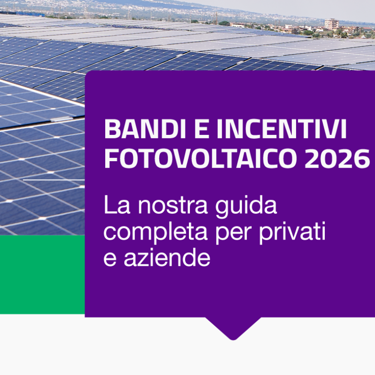 bandi e incentivi fotovoltaico 2026